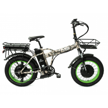 Электровелосипед Elbike Taiga 3 Twix 2000 камуфляж