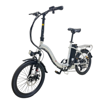 Электровелосипед Volteco FLEX серебристый