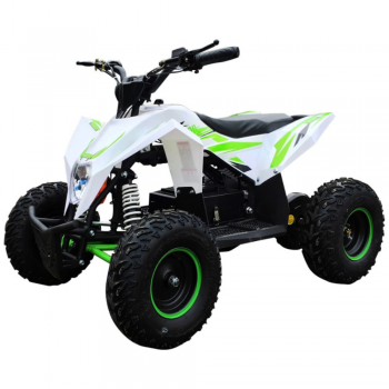 Электроквадроцикл Motax GEKKON 1300W бело-зеленый
