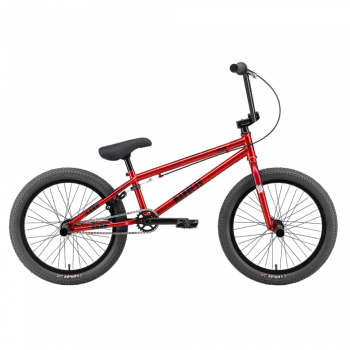 Велосипед BMX Stark Madness 5 Cr-Mo 2024 красно-черный