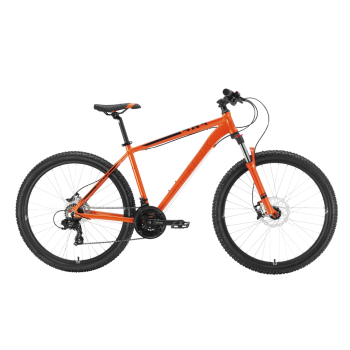 Велосипед Stark'22 Hunter 27.2 HD оранжевый/черный 18"