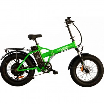 Электровелосипед Elbike Taiga 2 VIP 12.5Ah черно-зеленый