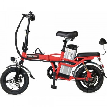 Электровелосипед Jetson V2 350W (48V/12Ah) Красный