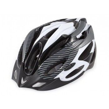 Шлем велосипедный AIR V23 черно-белый