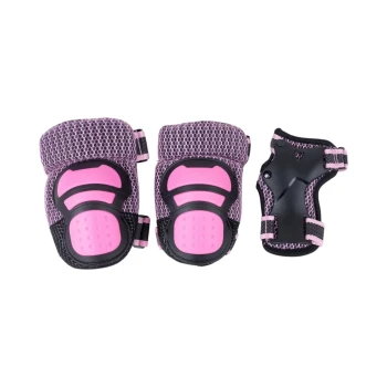 Набор защиты Tech Team Safe fit teens 4.0 Pink (розовый) размер L