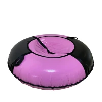 Тюбинг МОРОЗЕЦ D-0,80м черно-розовый